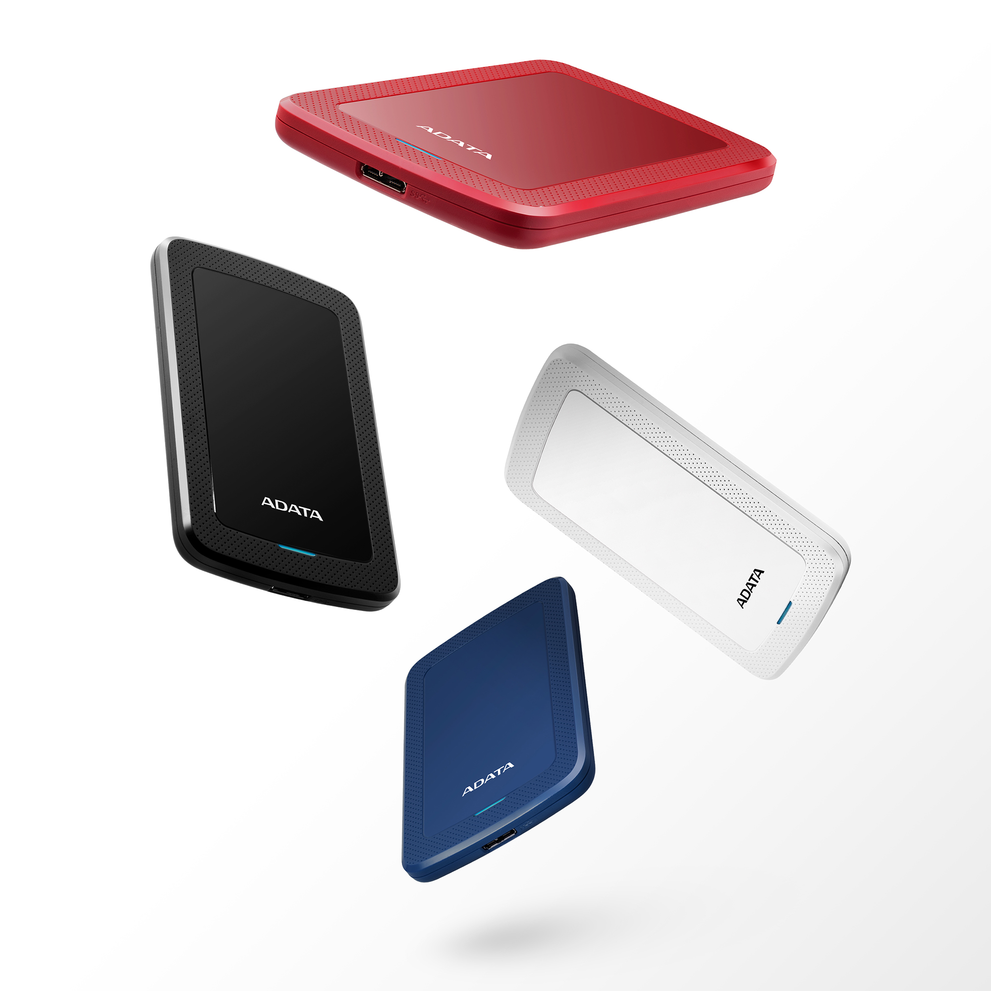 ADATA HDD HV300, 2 TB, USB 3.2 (AHV300-2TU31-CWH) externý pevný disk, biela ADATA HDD HV300, 2 TB, USB 3.2 (AHV300-2TU31-CWH) externý pevný disk, biela