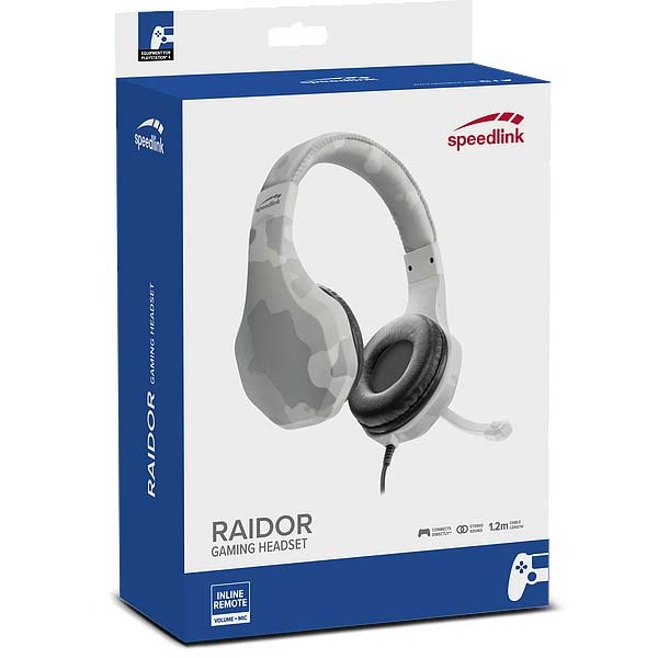 Speedlink Raidor Stereo Headset for PS5/PS4, white