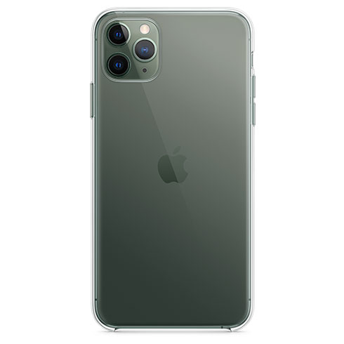 Zadný kryt pre Apple iPhone 11 Pro Max, transparentná