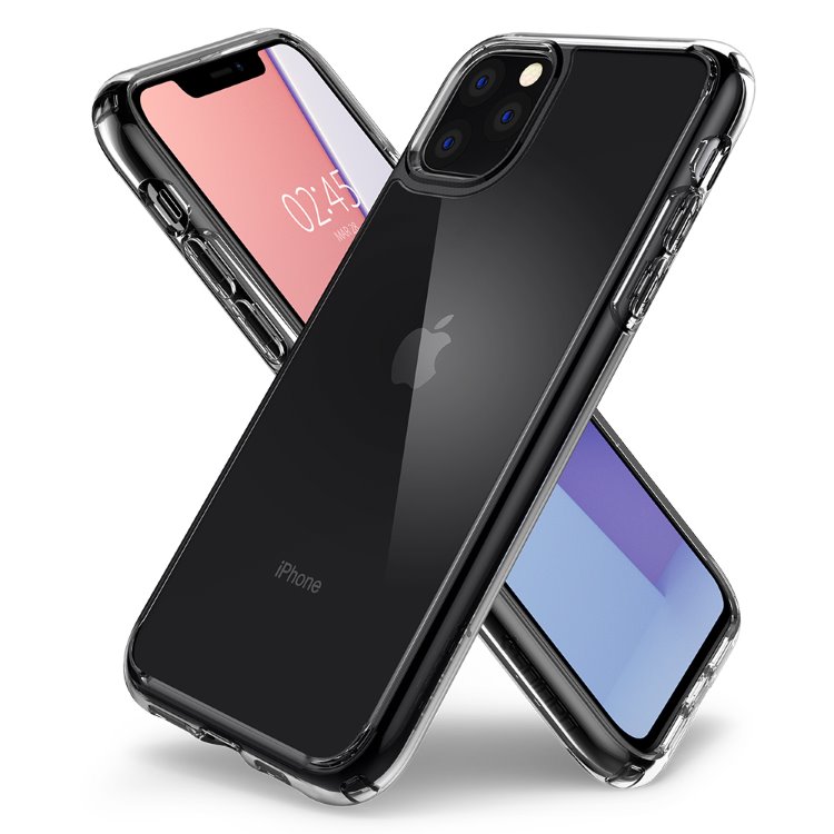 Puzdro Spigen Crystal Hybrid pre Apple iPhone 11 Pro, Clear