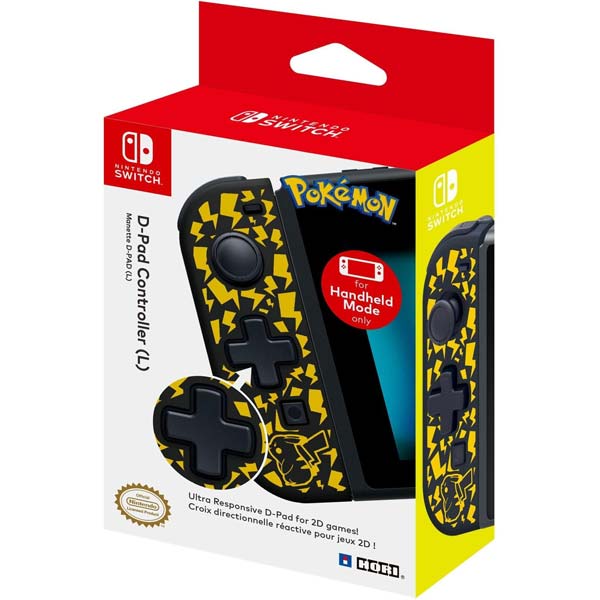 HORI D-pad ovládač (L) (Pikachu Edition)