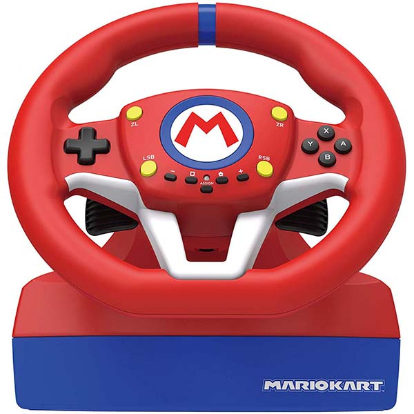 HORI pretekársky volant Mario Kart Pro MINI pre konzoly Nintendo Switch, červený