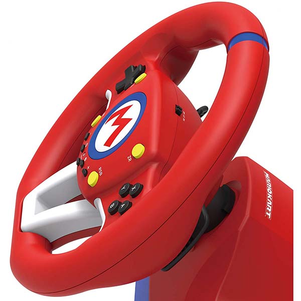HORI pretekársky volant Mario Kart Pro MINI pre konzoly Nintendo Switch, červený
