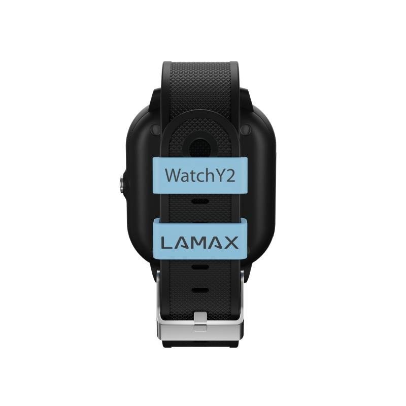 LAMAX WatchY2, detské smart hodinky s GPS, čierne LAMAX WatchY2, detské smart hodinky s GPS, čierne