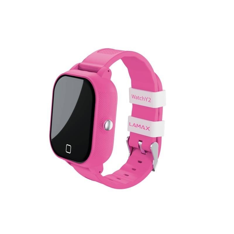 LAMAX WatchY2, detské smart hodinky s GPS, ružové LAMAX WatchY2, detské smart hodinky s GPS, ružové