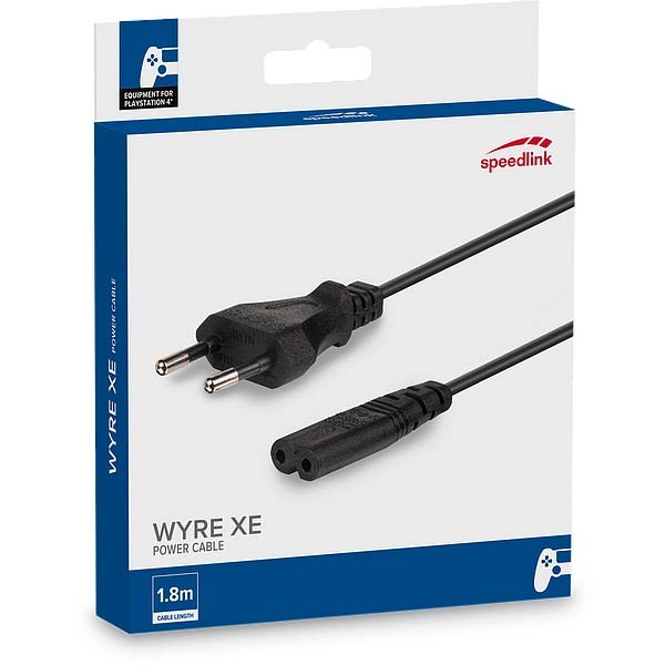 Nápajací kábel Speedlink Wyre XE pre PS4, čierny