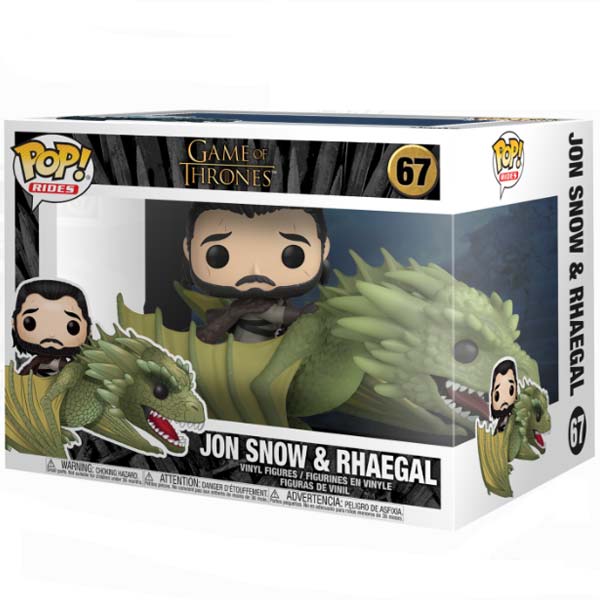 POP! Riders: Jon Snow with Rhaegal (Game of Thrones) 18 cm POP! Riders: Jon Snow with Rhaegal (Game of Thrones) 18 cm