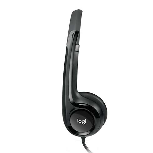 Logitech H390 - USB stereo headset - čierne