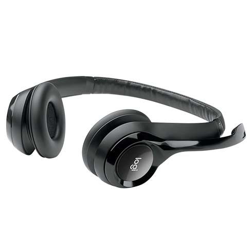 Logitech H390 - USB stereo headset - čierne