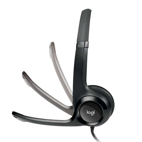 Logitech Stereo USB slúchadlá H390