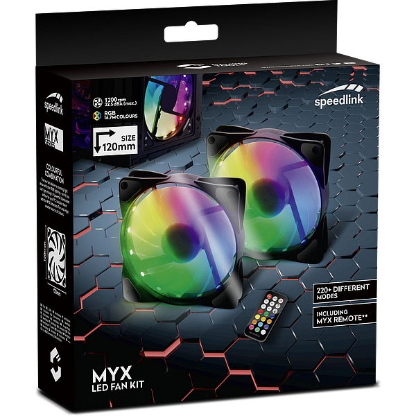Speedlink Myx RGB LED ventilátory