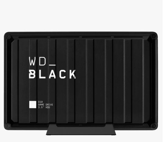 WD HDD Black D10 Game Drive Externý disk, 8 TB, 3,5"