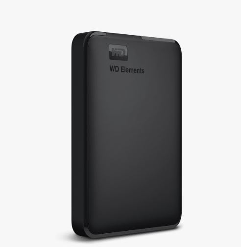 WD HDD Elements Portable  Externý disk, 5 TB, USB 3.0