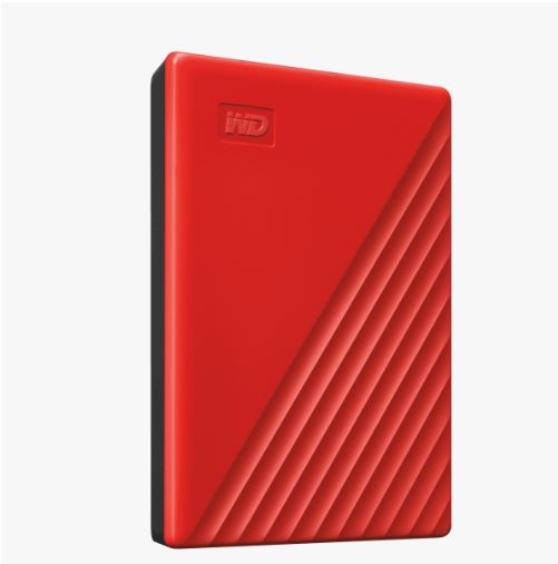 WD HDD My Passport Externý disk, 2 TB, USB 3.0, červená WD HDD My Passport Externý disk, 2 TB, USB 3.0, červená