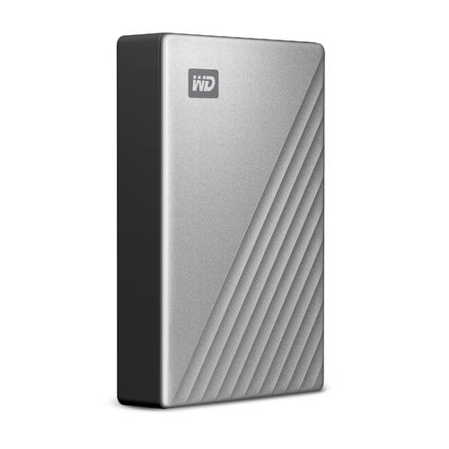 WD HDD My Passport Ultra Externý disk, 4 TB, USB-C, strieborná WD HDD My Passport Ultra Externý disk, 4 TB, USB-C, strieborná