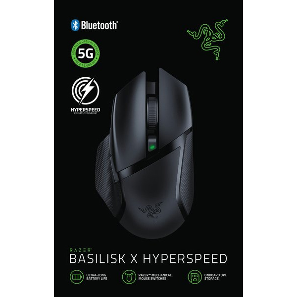 Herná myš Razer Basilisk X HyperSpeed Gaming Mouse