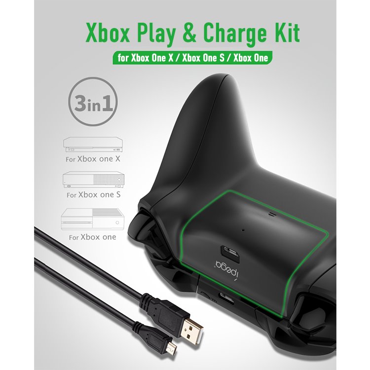 iPega XB001 Play & Charge Kit pre ovládač Xbox One / One S/ One X iPega XB001 Play & Charge Kit pre ovládač Xbox One / One S/ One X
