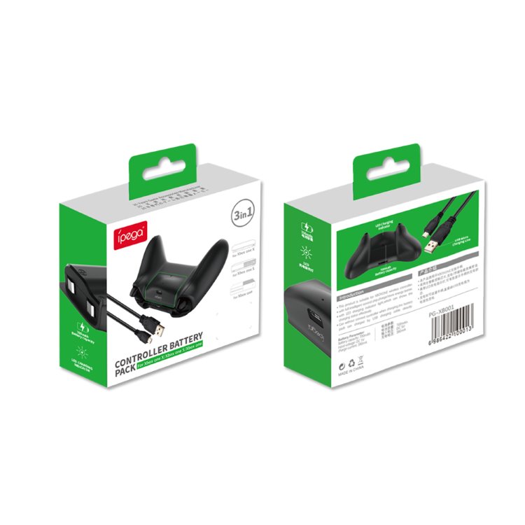 iPega XB001 Play & Charge Kit pre ovládač Xbox One / One S/ One X iPega XB001 Play & Charge Kit pre ovládač Xbox One / One S/ One X
