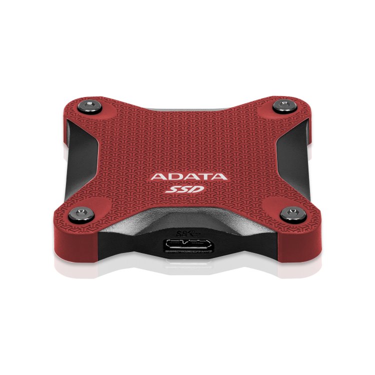 A-Data SSD SD600Q, 240GB, USB 3.2 - rýchlosť 440/430 MB/s (ASD600Q-240GU31-CRD), Red
