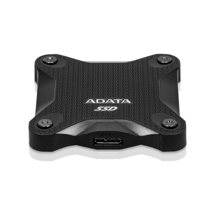 ADATA SSD SD600Q, 960GB, USB 3.2 - rýchlosť 440/430 MB/s (ASD600Q-960GU31-CBK) externý pevný disk, čierna