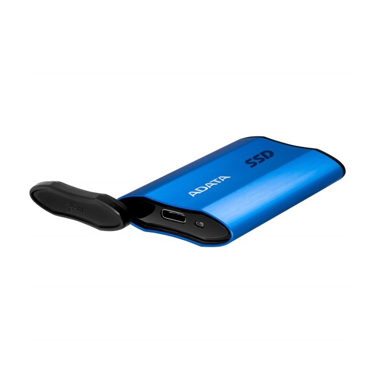 A-Data SSD SE800, 512GB, USB-C 3.2 - rýchlosť 1000 MB/s (ASE800-512GU32G2-CBL), Blue
