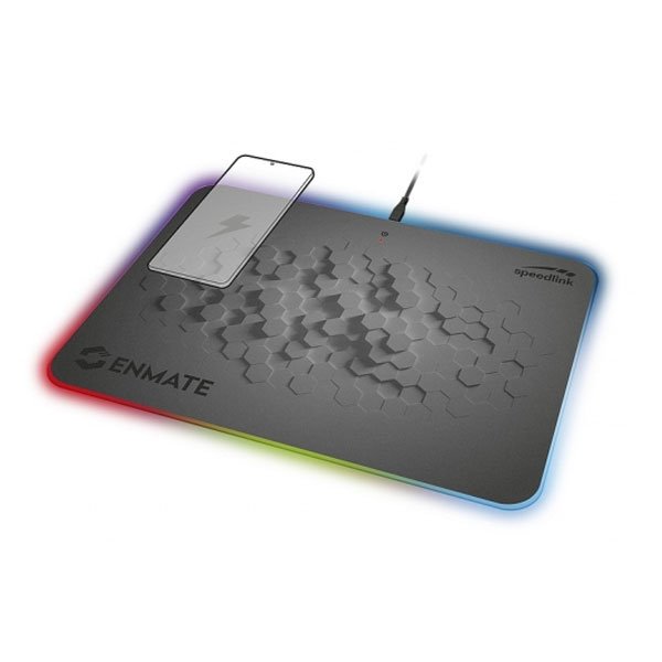 Herná podložka Speedlink Enmate RGB Charging Mousepad
