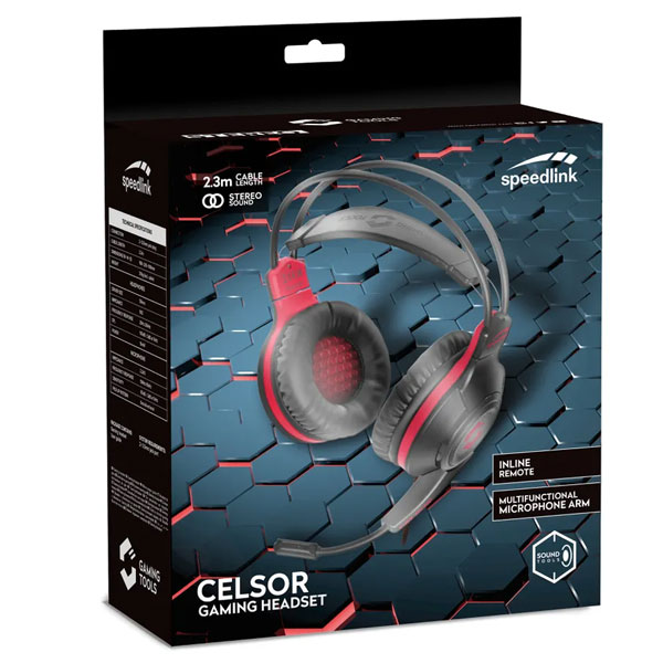 Herné slúchadlá Speedlink Celsor Gaming Headset Herné slúchadlá Speedlink Celsor Gaming Headset