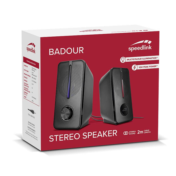 Reproduktory Speedlink Badour Stereo Speaker Reproduktory Speedlink Badour Stereo Speaker