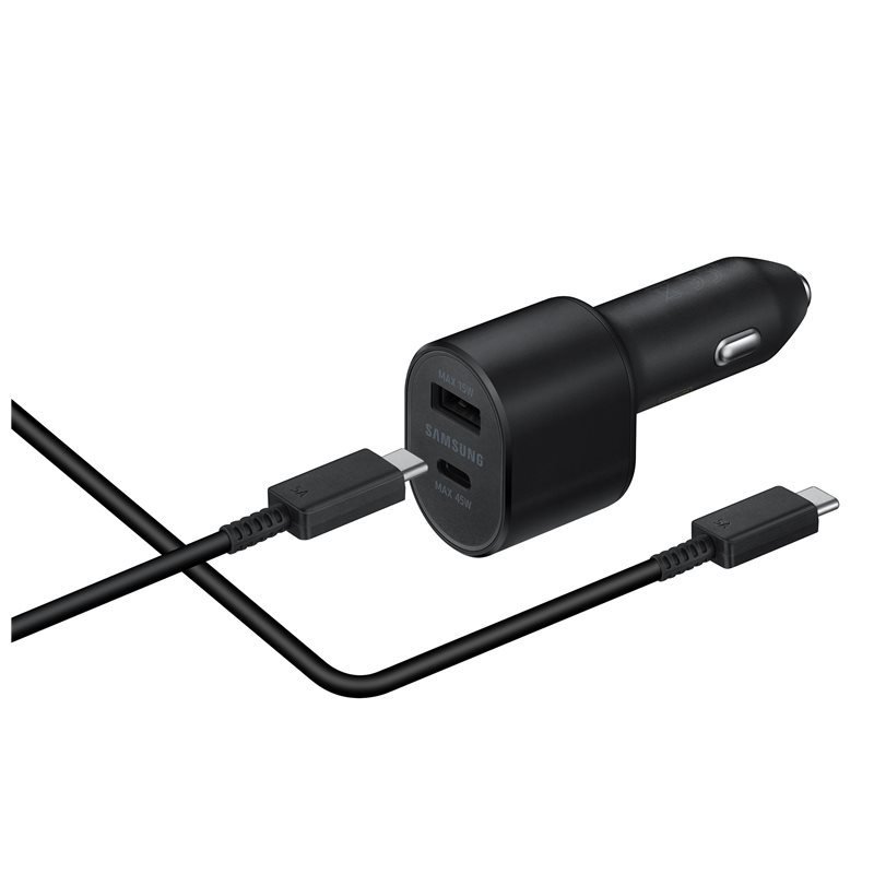 Autonabíjačka Samsung 45W s USB-C káblom, black Autonabíjačka Samsung 45W s USB-C káblom, black