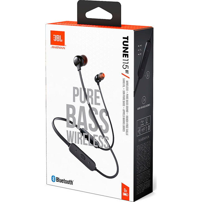 JBL Tune 115BT, black JBL Tune 115BT, black