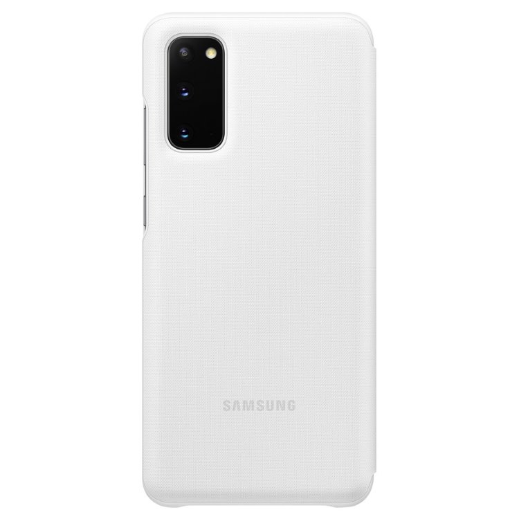 Puzdro LED View Cover pre Samsung Galaxy S20, white Puzdro LED View Cover pre Samsung Galaxy S20, white