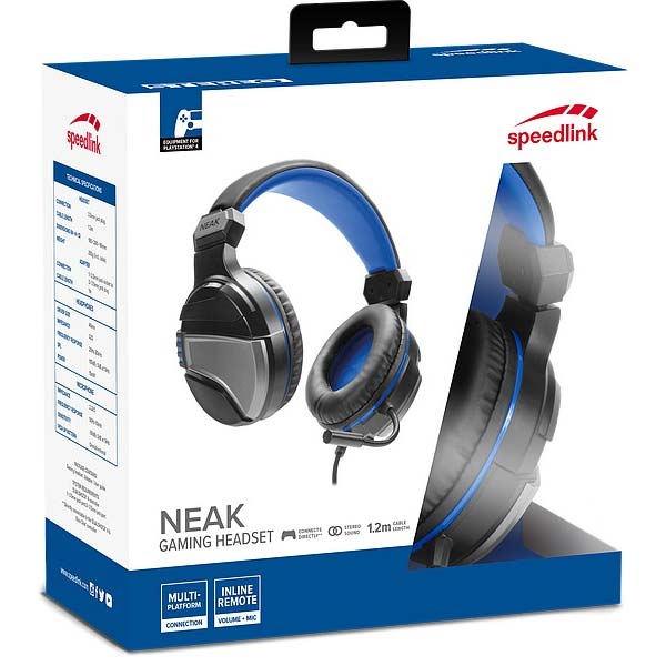 Speedlink Neak Gaming Headset for PS5/PS4, black Speedlink Neak Gaming Headset for PS5/PS4, black