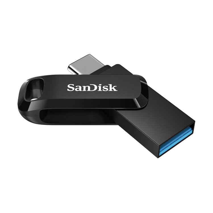 USB kľúč SanDisk Ultra Dual Drive Go, 256 GB, USB 3.1, rýchlosť 150 MB/s