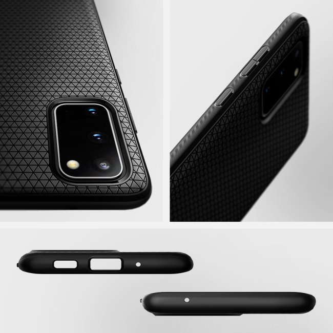 Puzdro Spigen Liquid Air pre Samsung Galaxy S20 Plus - G985F, black