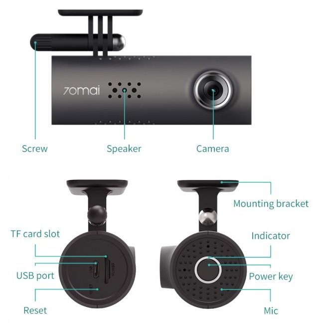 Xiaomi 70Mai autokamera 1S