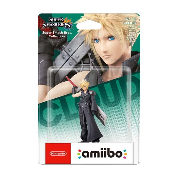 amiibo Cloud  Player 2 (Super Smash Bros.)