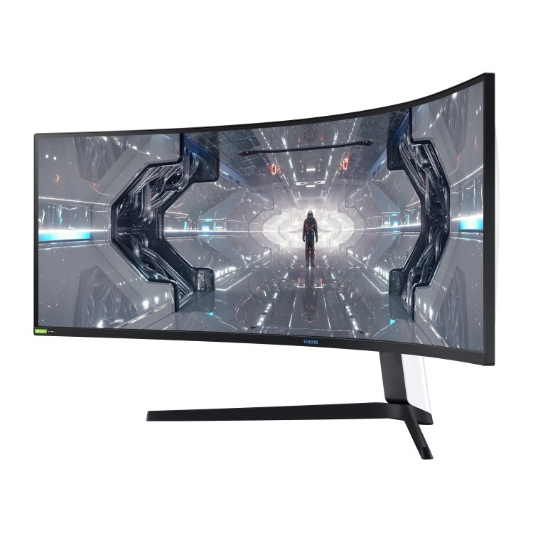 Herný Monitor Samsung Odyssey G9, 49" DQHD, QLED, 240Hz (LC49G95TSSRXEN)