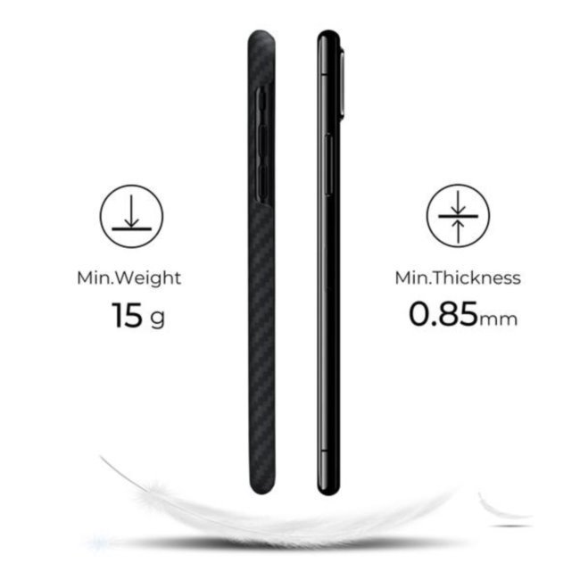 Puzdro Pitaka MagEZ z aramidových vlákien pre iPhone SE 2020, čierne Puzdro Pitaka MagEZ z aramidových vlákien pre iPhone SE 2020, čierne