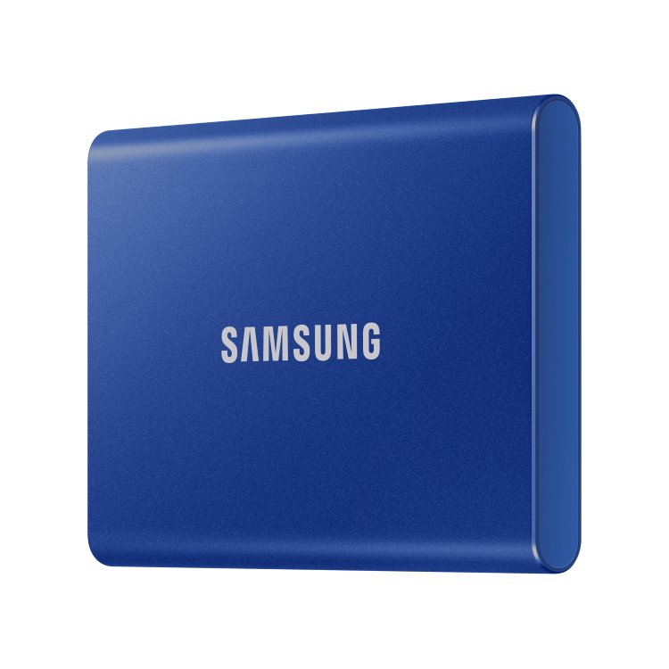 Samsung SSD disk T7, 1 TB, USB 3.2, modrá