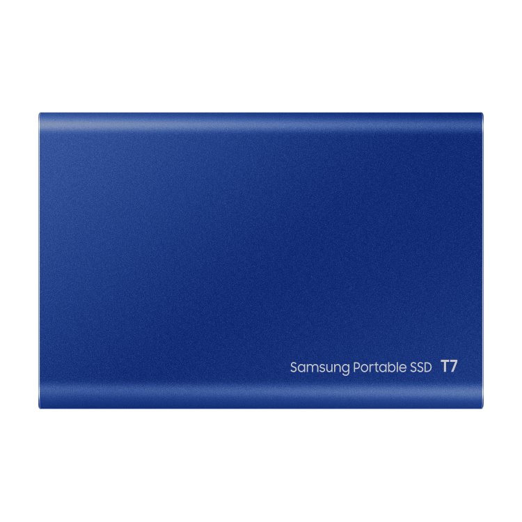 Samsung SSD disk T7, 1 TB, USB 3.2, modrá