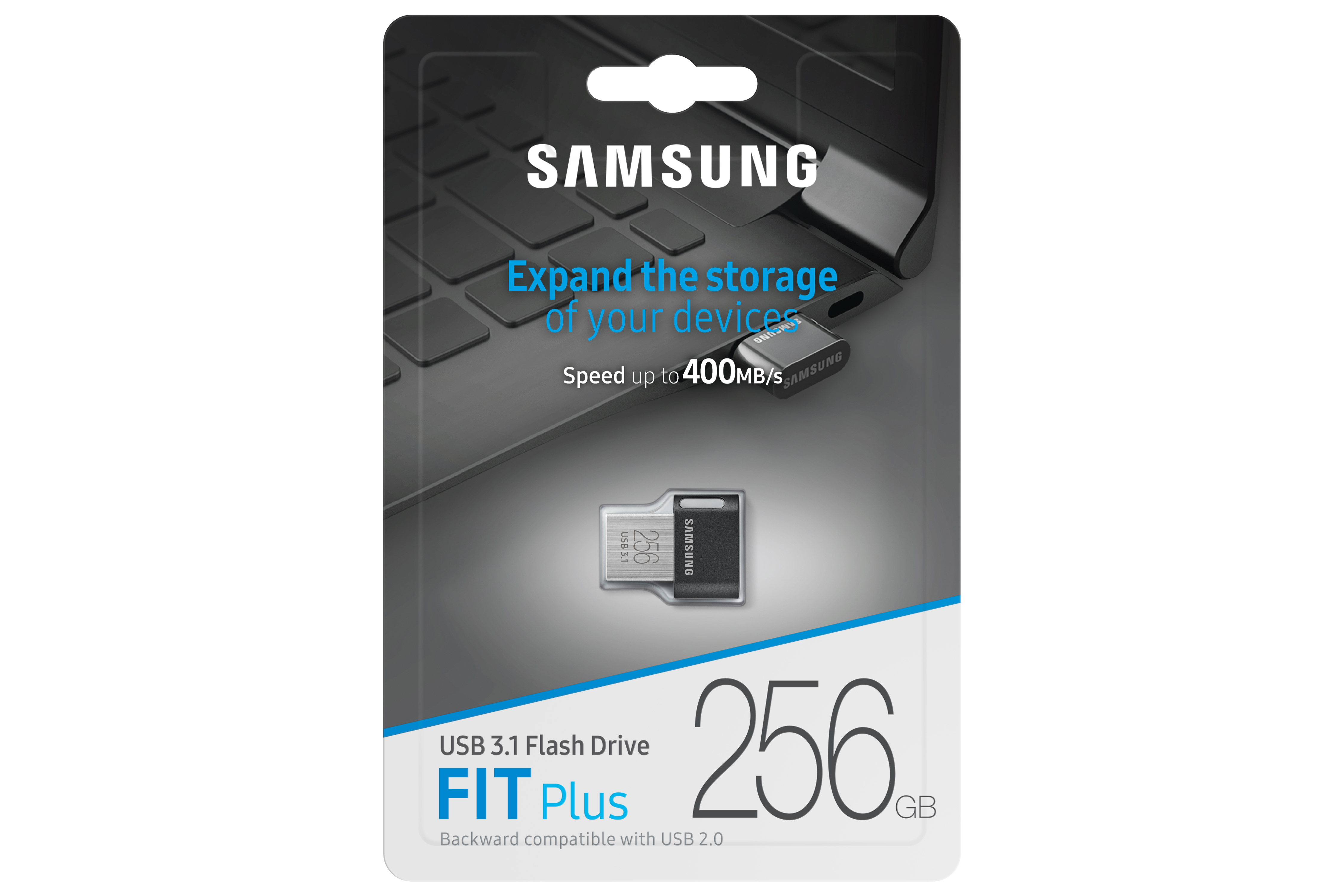 USB kľúč Samsung FIT Plus, 256 GB, USB 3.2 Gen 1