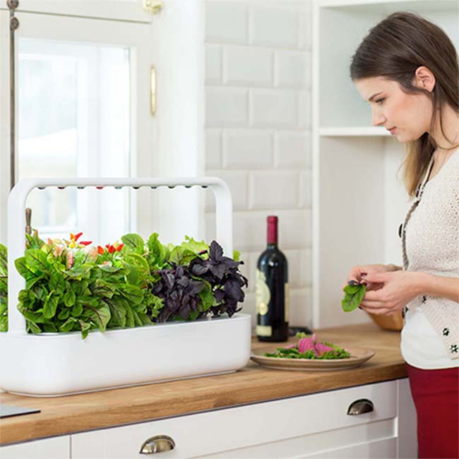 Click And Grow Smart Garden 9 kvetináč, biely Click And Grow Smart Garden 9 kvetináč, biely