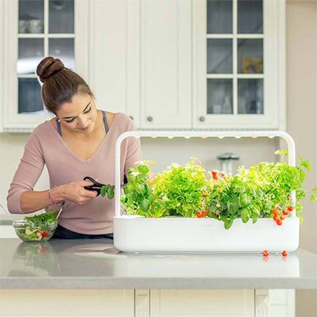 Click And Grow Smart Garden 9 kvetináč, biely Click And Grow Smart Garden 9 kvetináč, biely