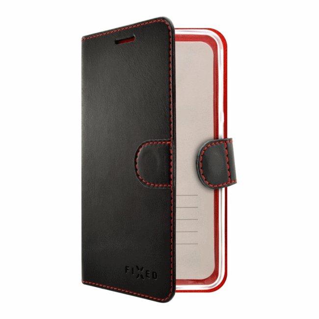 FIXED Fit Knižkové puzdro pre Apple iPhone XR, čierne FIXED Fit Knižkové puzdro pre Apple iPhone XR, čierne