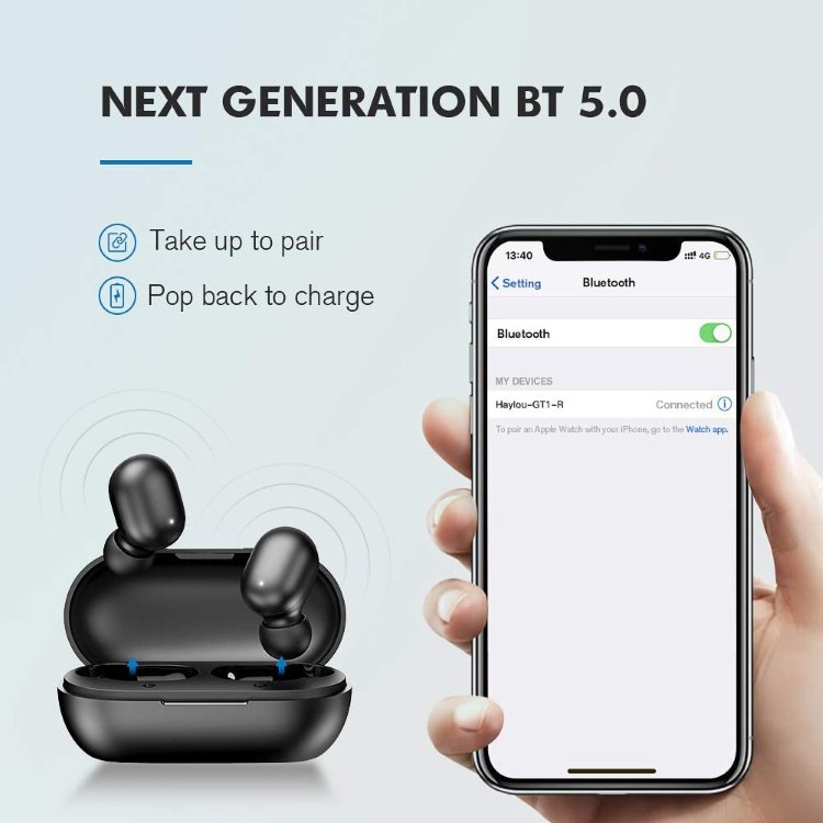 Xiaomi Haylou GT1 Pro TWS, Black Xiaomi Haylou GT1 Pro TWS, Black
