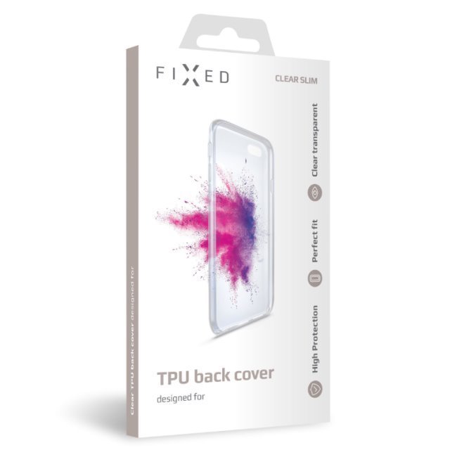 Zadný kryt FIXED TPU pre Apple iPhone 12 Pro Max, číra Zadný kryt FIXED TPU pre Apple iPhone 12 Pro Max, číra
