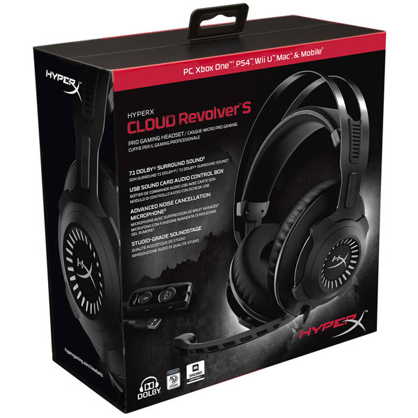 Herné slúchadlá Kingston HyperX Cloud Revolver S Gaming Headset