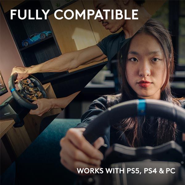 Logitech G923 - závodný volant a pedále pre PlayStation a PC