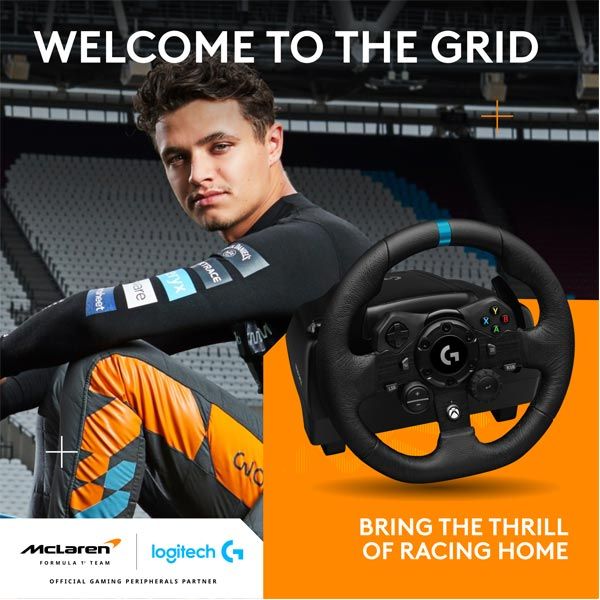 Logitech G923 - závodný volant a pedále pre Xbox a PC