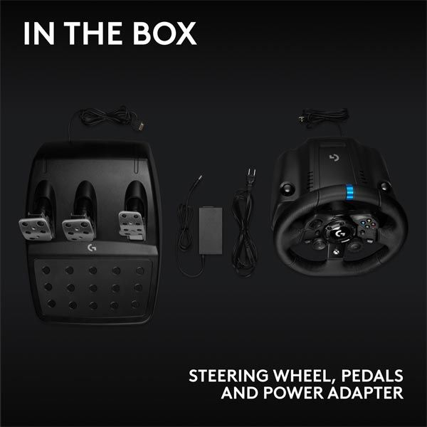 Logitech G923 - závodný volant a pedále pre Xbox a PC